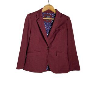 The Limited Burgundy Berry Blazer Jacket Sz Large MSRP$99